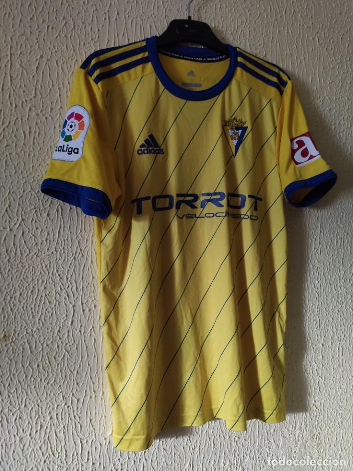 Sports collectibles: Original | Camiseta Futbol | Talla S | Cadiz CF - 12 David Carmona - match worn