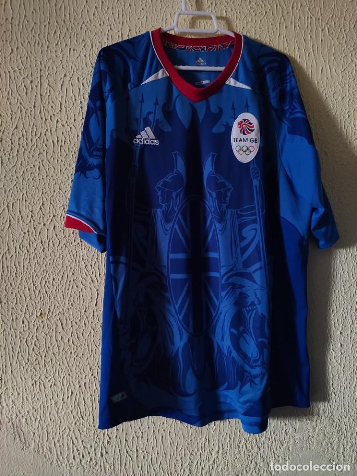 Collezionismo sportivo: Original | Camiseta Futbol | Talla L | Seleccion de Gran Breta&ntilde;a - JJOO Juegos Olimpicos