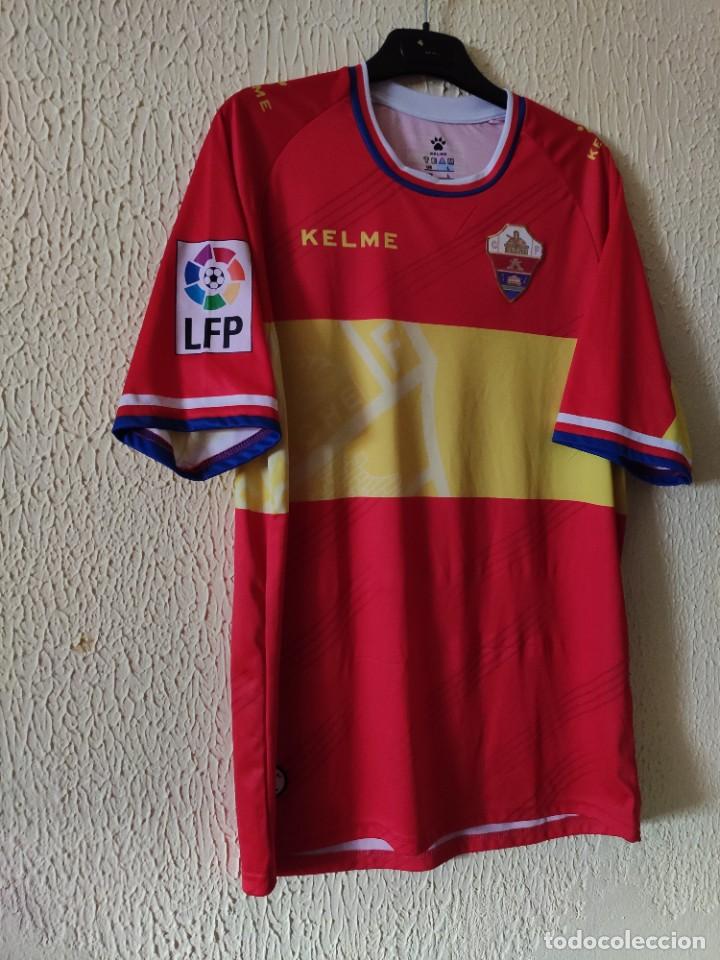 Sports collectibles: Original | Camiseta Futbol | Talla L | Elche Cf - dorsal 7