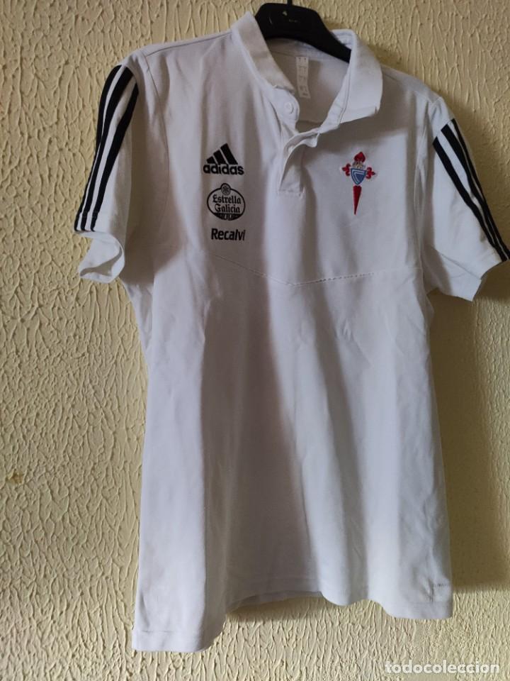 Collectionnisme sportif: Original | Camiseta Futbol | Talla M | Polo del Celta de Vigo - player worn