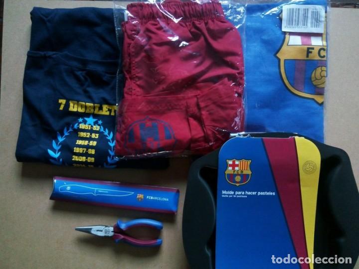 Coleccionismo deportivo: FC BARCELONA PACK de 6 PRODUCTOS