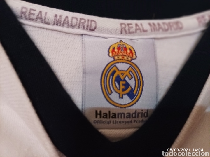 Coleccionismo deportivo: Camiseta del Real Madrid. - Foto 2