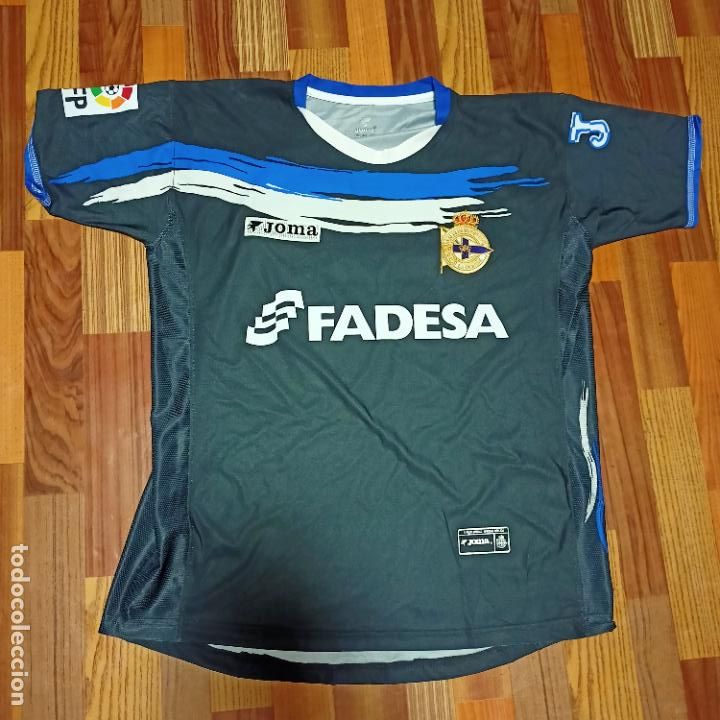 Sports collectibles: 2006-07 R.C. DEPORTIVO LA CORU&Ntilde;A TERCERA camiseta talla M RIKI DORSAL 11