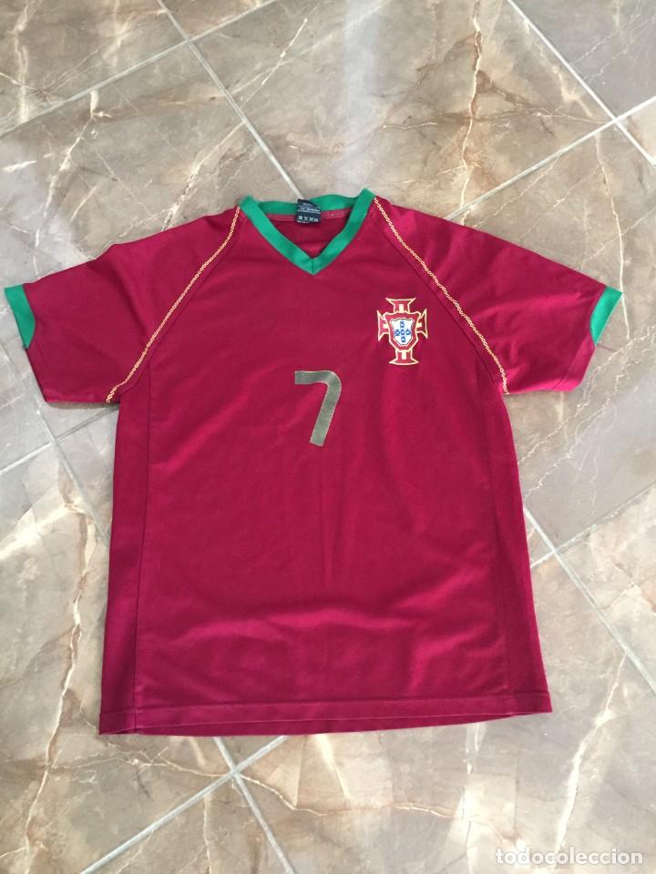 Coleccionismo deportivo: BONITA CAMISETA DE FUTBOL OFICIAL PORTUGAL CRISTIANO RONALDO ,TALLA M