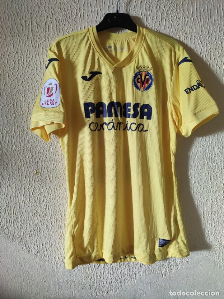 Sports collectibles: Camiseta de Futbol | Original | Talla M | Villarreal CF - 12 Rani Raba - match worn Copa del Rey