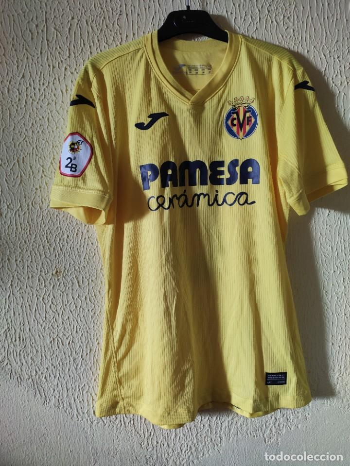 Coleccionismo deportivo: Camiseta de Futbol | Original | Talla M | Villarreal CF B - 8 Andrei Florin Ratiu - match worn