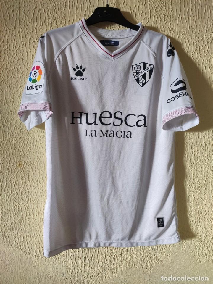 Sports collectibles: Camiseta de Futbol | Original | Talla M | SD Huesca - 15 Javi Ontiveros - match worn