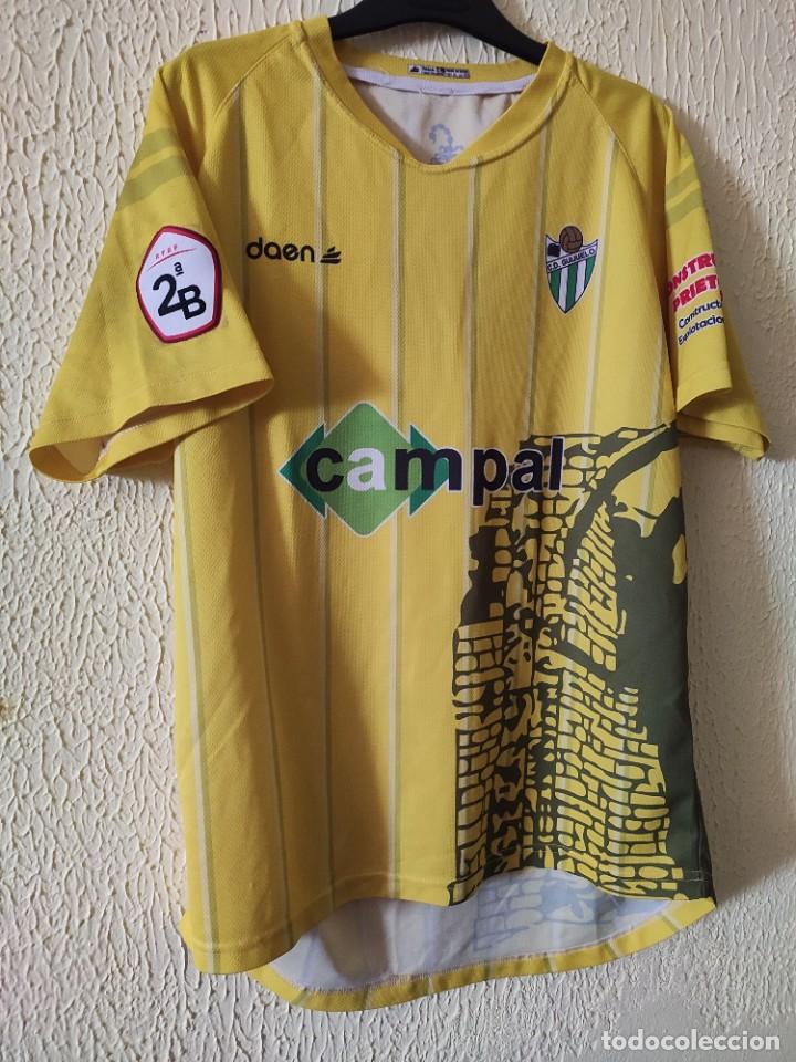 Sports collectibles: Camiseta de Futbol | Original | Talla L | CD Guijuelo - dorsal 13 - match worn