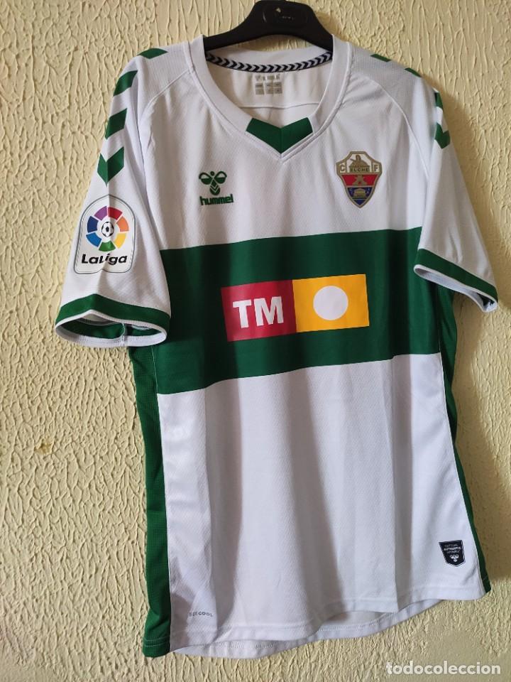 Sports collectibles: Camiseta de Futbol | Original | Talla L | Elche CF - 20 Jeison Lucumi - match worn