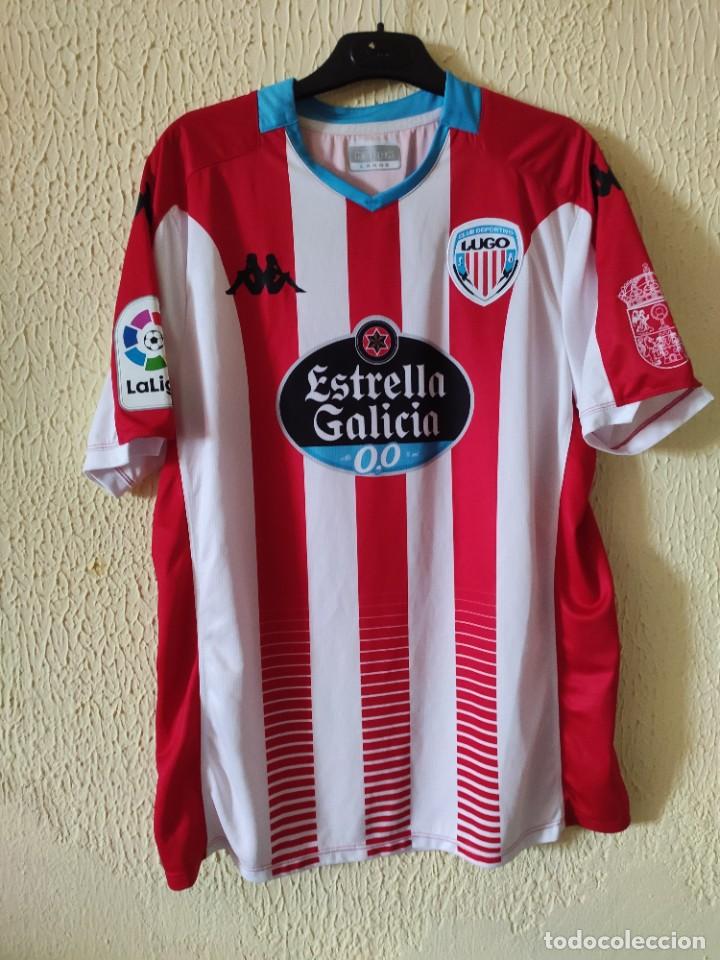 Sports collectibles: Camiseta de Futbol | Original | Talla L | CD Lugo - 10 Jose Angel CARRILLO - match worn