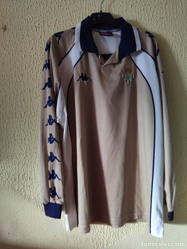 Sports collectibles: Camiseta de Futbol | Original | Talla XL | Real Betis Balompie - dorsal 8 (Casta&ntilde;o) - match worn