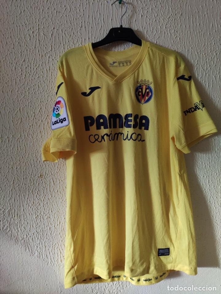 Sports collectibles: Camiseta de Futbol | Original | Talla XL | Villarreal CF - 5 Dani Parejo - match worn
