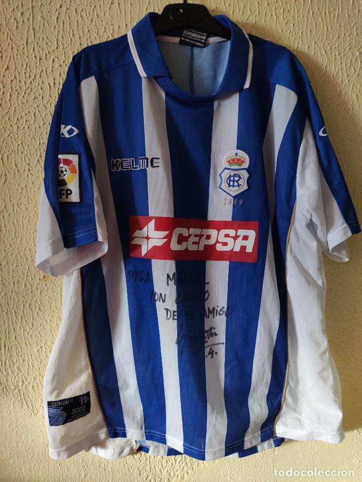 Sports collectibles: Camiseta de Futbol | Original | Talla XL | Recreativo de Huelva - 4 Iker Bego&ntilde;a - match worn