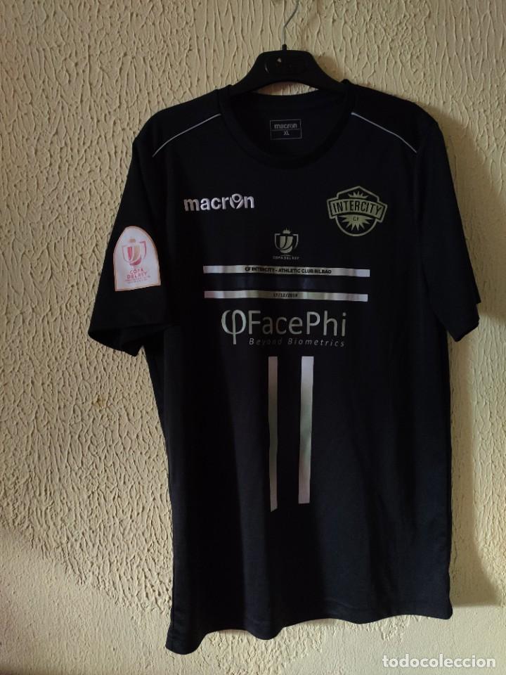 Colecionismo desportivo: Camiseta de Futbol | Original | Talla XL | CF Intercity - Copa del Rey vs Athletic Club de Bilbao