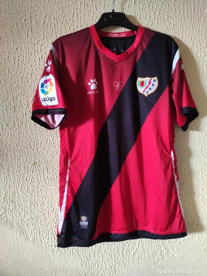 Coleccionismo deportivo: Camiseta de Futbol | Original | Talla M | Rayo Vallecano