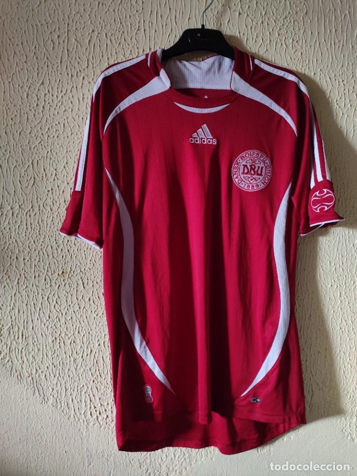 Colecionismo desportivo: Camiseta de Futbol | Original | Talla M | Seleccion de Dinamarca