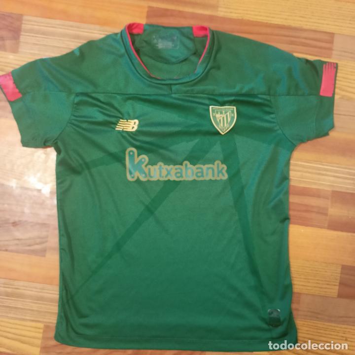 Sports collectibles: Camiseta Athletic de Bilbao segunda 2019-20 talla ni&ntilde;o