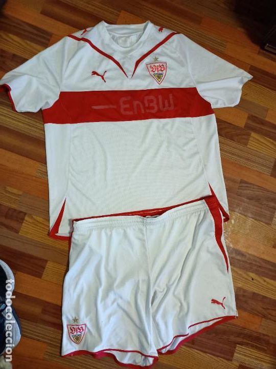 Coleccionismo deportivo: camiseta y pantal&oacute;n VfB Stuttgart - Foto 2