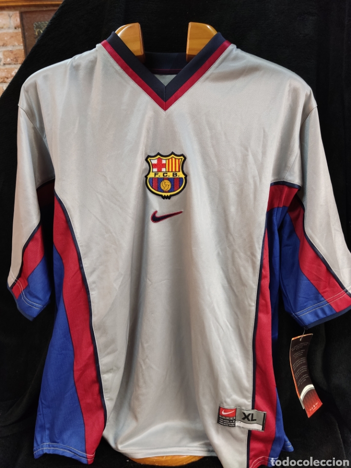 CAMISETA NIKE F.C.BARCELONA, BARÇA, CON ETIQUETA, SIN USAR TALLA XL (Coleccionismo Deportivo - Ropa y Complementos - Camisetas de Fútbol)