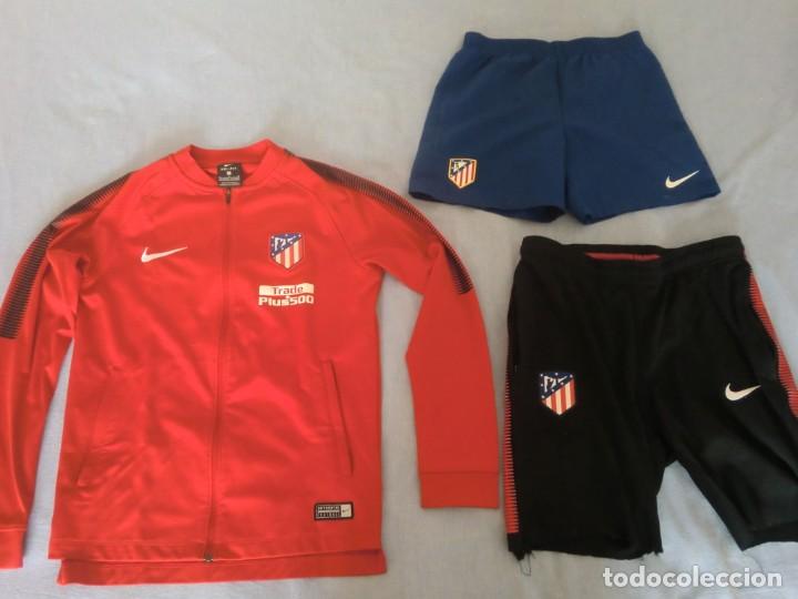 lote 3 prendas deportivas atlético de madrid: c - Comprar Camisolas de  Futebol no todocoleccion