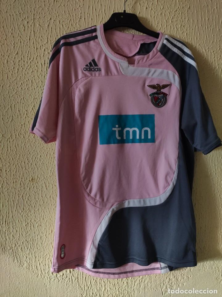 Colecionismo desportivo: Camiseta de Futbol | Original | Talla M | Benfica (Portugal)