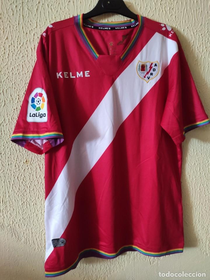Sports collectibles: Camiseta de Futbol | Original | Talla XL | Rayo Vallecano - dorsal 13 - match worn