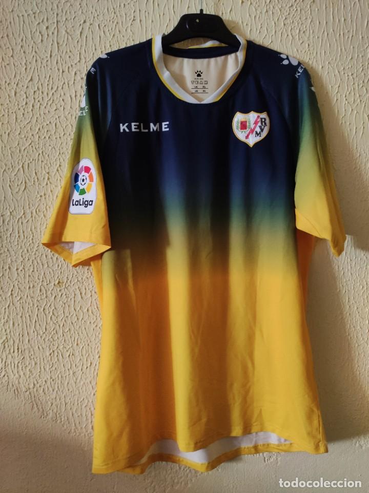 Sports collectibles: Camiseta de Futbol | Original | Talla XL | Rayo Vallecano - dorsal 1 - match worn