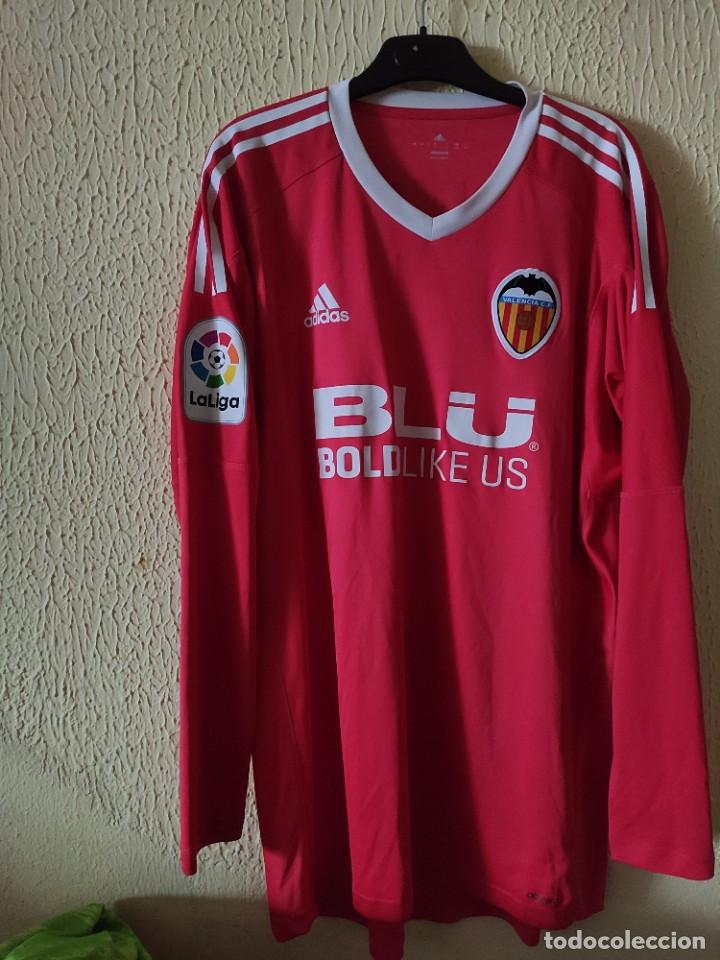 Sports collectibles: Camiseta de Futbol | Original | Talla L | Valencia CF - 1 Jaume Domenech - match worn
