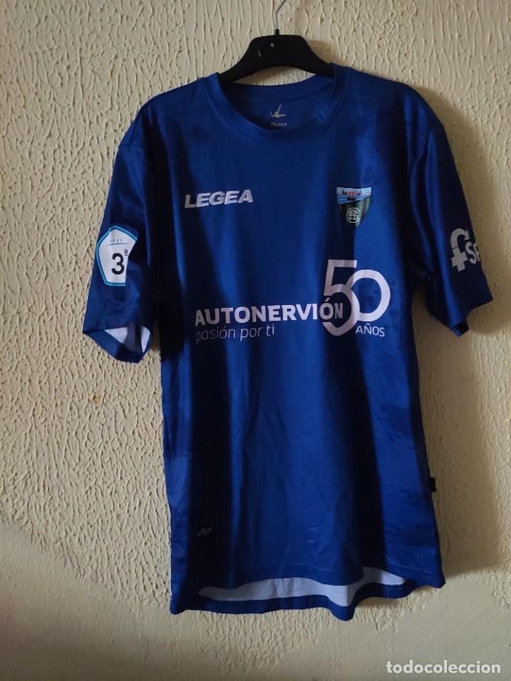 Sports collectibles: Camiseta de Futbol | Original | Talla L | Sestao River - dorsal 3 - match worn