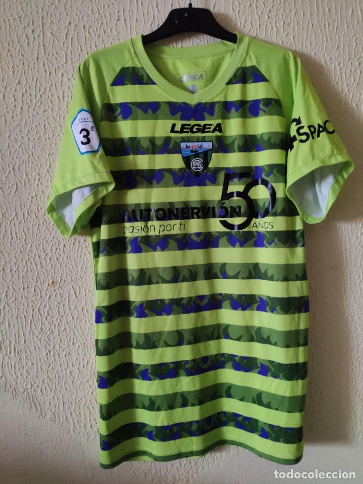 Sports collectibles: Camiseta de Futbol | Original | Talla L | Sestao River - dorsal 1 - match worn