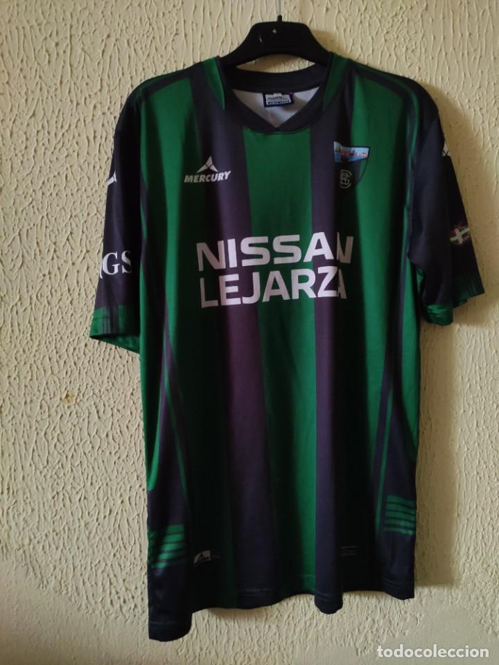 Sports collectibles: Camiseta de Futbol | Original | Talla L | Sestao River - dorsal 17 - match worn
