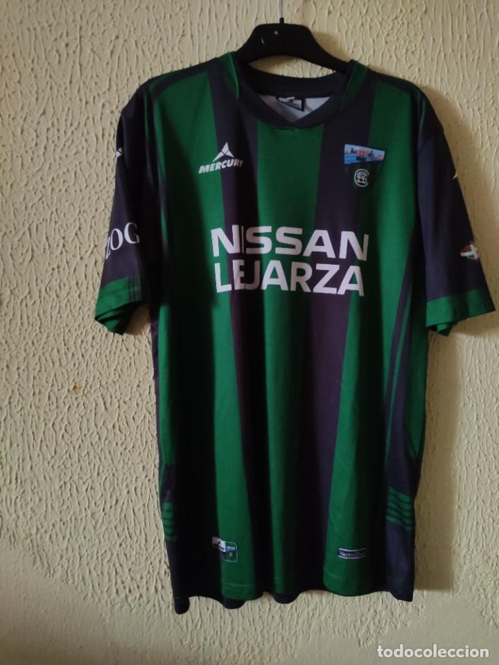 Sports collectibles: Camiseta de Futbol | Original | Talla L | Sestao River - dorsal 9 - match worn