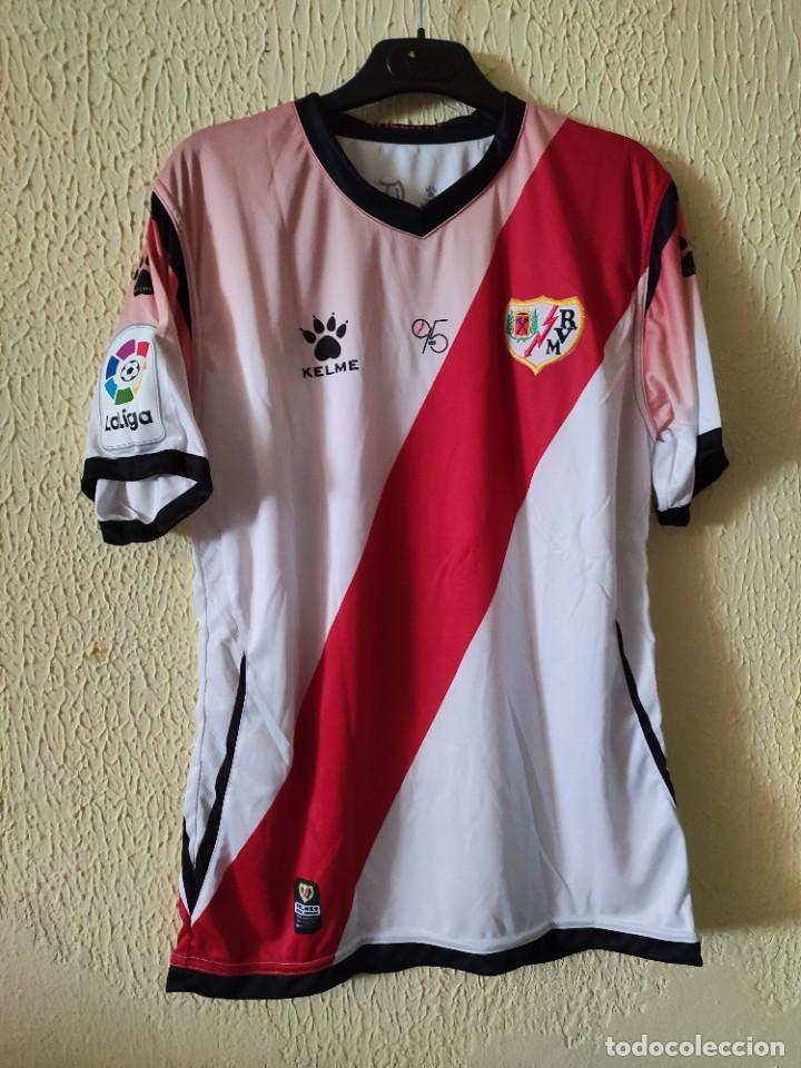 Sports collectibles: Camiseta de Futbol | Original | Talla L | Rayo Vallecano - dorsal 3 - match worn