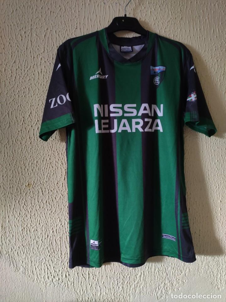 Colecionismo desportivo: Camiseta de Futbol | Original | Talla M | Sestao River - dorsal 20 - match worn