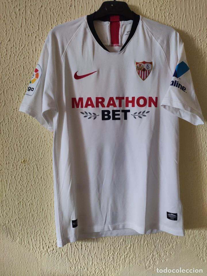 Colecionismo desportivo: Camiseta de Futbol | Original | Talla M | Sevilla FC - 6 Daniel Carri&ccedil;o - match worn