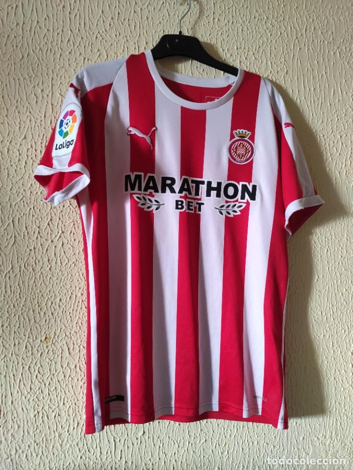 Colecionismo desportivo: Camiseta de Futbol | Original | Talla S | Girona FC - 8 Jairo Izquierdo - match worn vs Cadiz CF