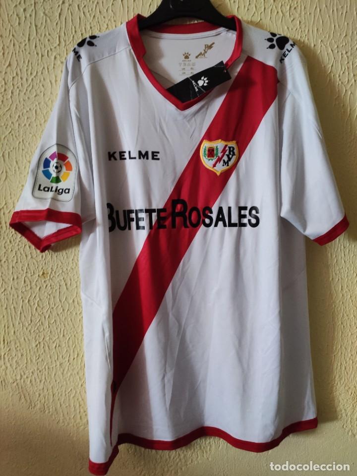 Coleccionismo deportivo: Nueva | Camiseta de Futbol | Original | Talla XL | Rayo Vallecano - 33 Sergio Benito - player issue