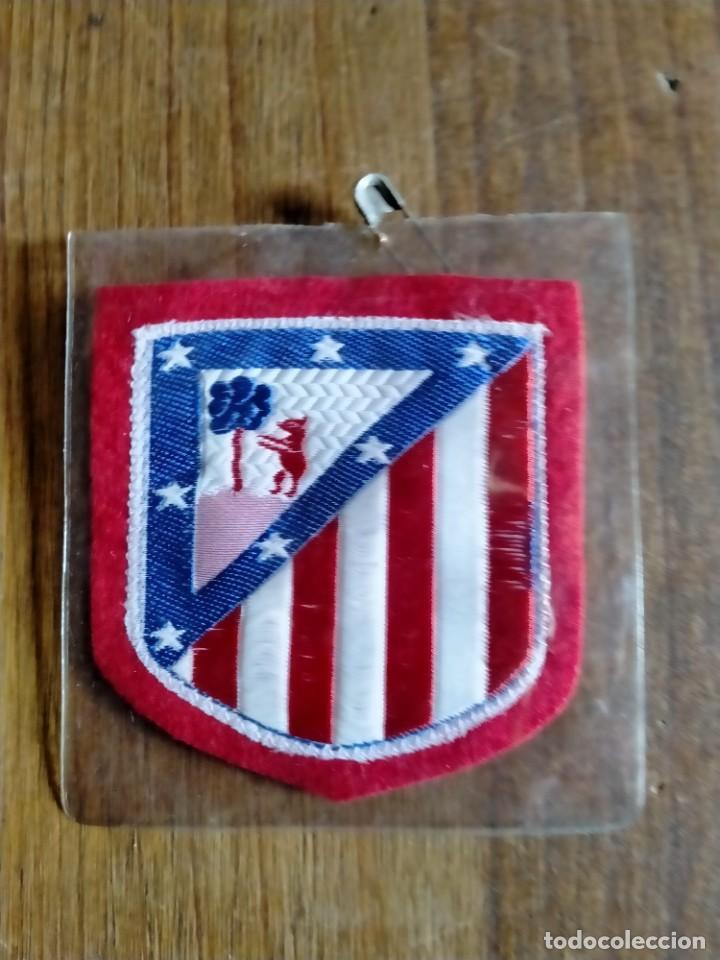 Coleccionismo deportivo: PARCHE EMBLEMA ESCUDO DE TELA ATL&Eacute;TICO DE MADRID