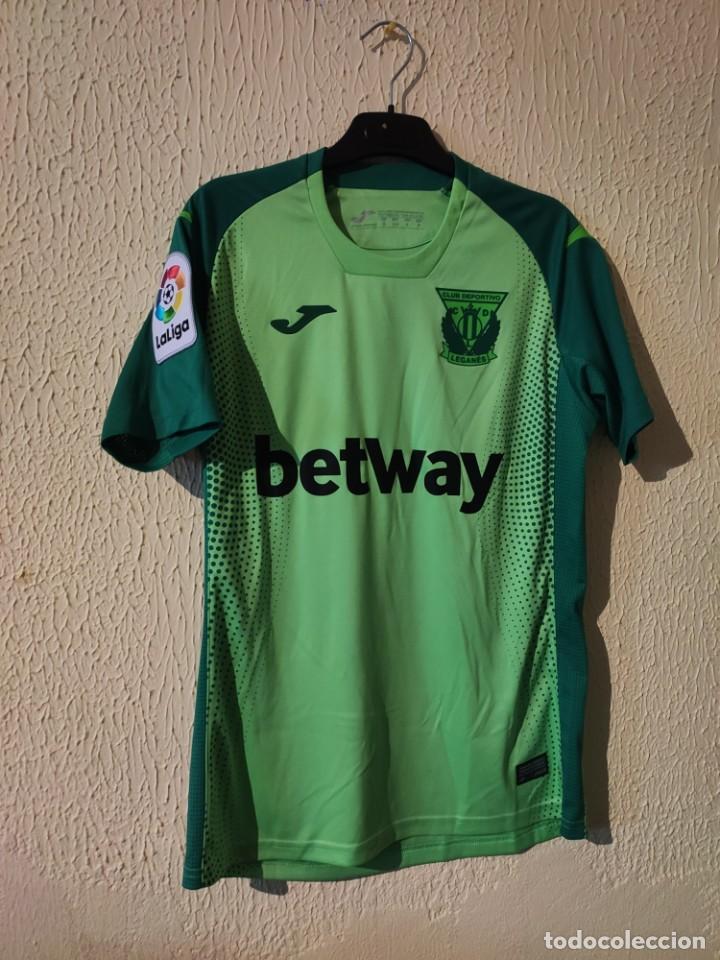 Coleccionismo deportivo: Original | Camiseta Futbol | Talla S | CD Leganes - 10 Jose Arnaiz - match worn