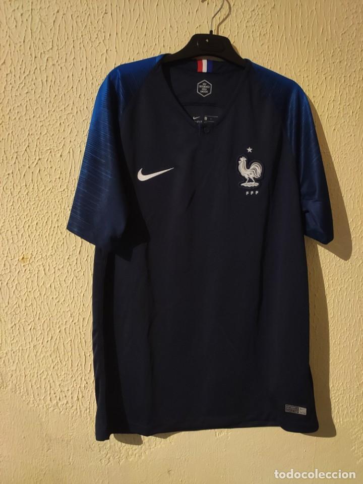 Sports collectibles: Original | Camiseta Futbol | Talla L | Seleccion de Francia