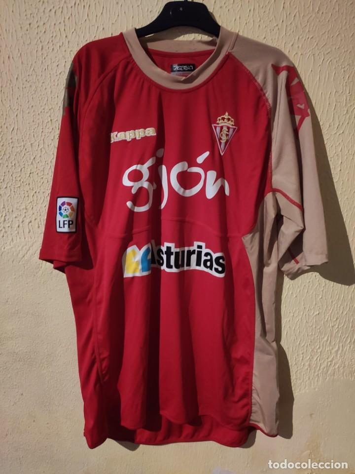 Collezionismo sportivo: Original | Camiseta Futbol | Talla XXL | Sporting de Gijon