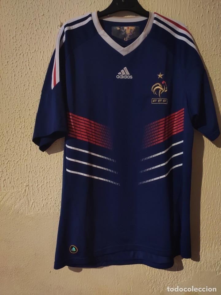 Sports collectibles: Original | Camiseta Futbol | Talla L | Seleccion de Francia