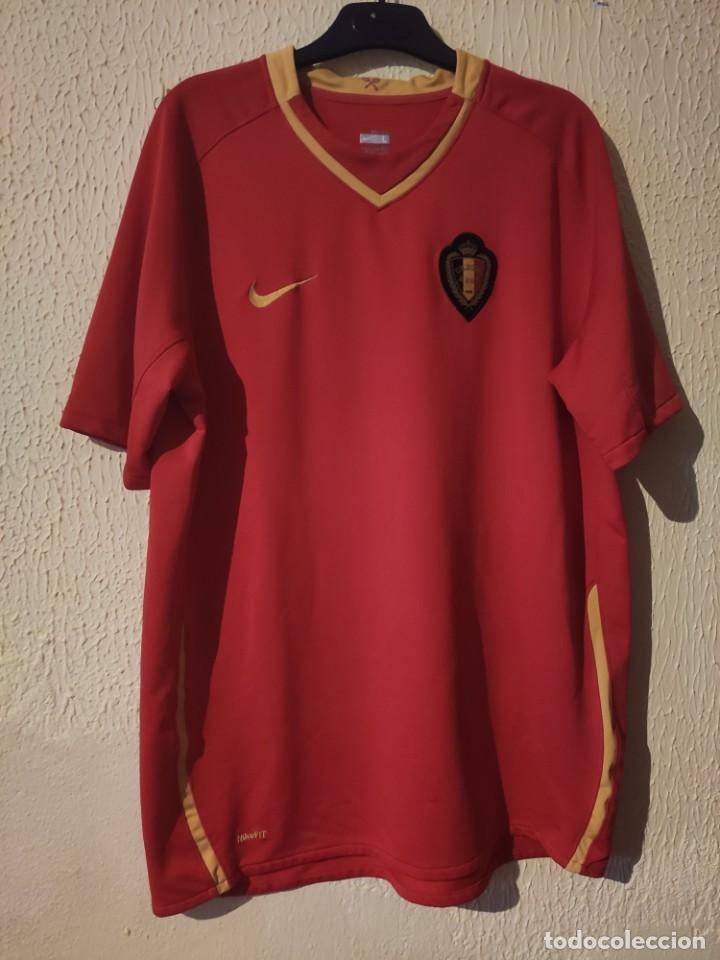 Sports collectibles: Original | Camiseta Futbol | Talla L | Seleccion de Belgica