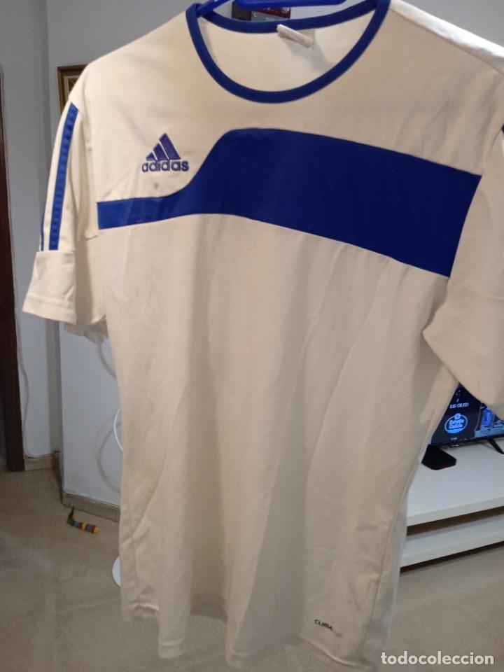 g-108 camiseta de futbol blanca adidas s - Compra venta en todocoleccion