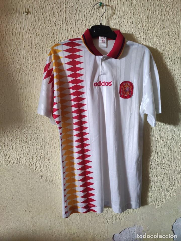 Colecionismo desportivo: Original | Camiseta de Futbol football | Talla S | Seleccion de Espa&ntilde;a
