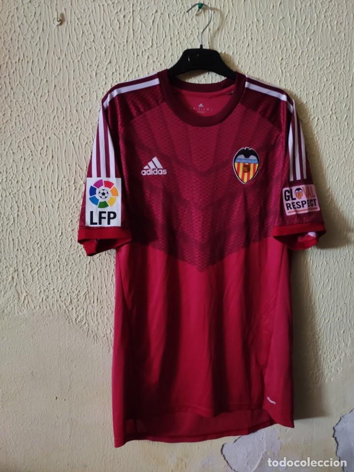 Coleccionismo deportivo: Original | Camiseta shirt Futbol | Talla 8 player - L | Valencia CF - 1 Diego Alves - match worn