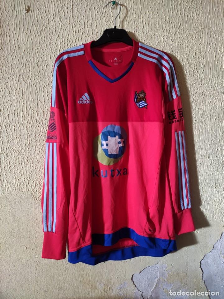 Collezionismo sportivo: Original | Camiseta Futbol shirt football | Talla S | Real Sociedad - modelo de portero