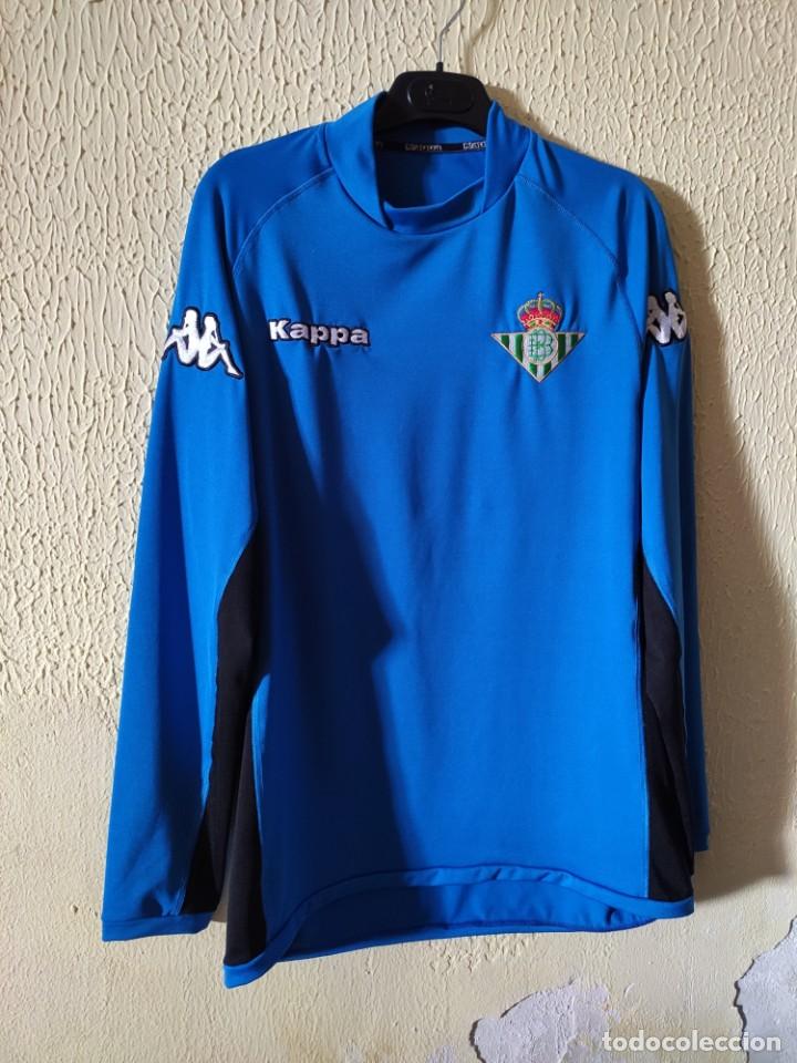 Collezionismo sportivo: Original | Camiseta Futbol shirt | Talla XL | Real Betis Balompie - modelo de portero