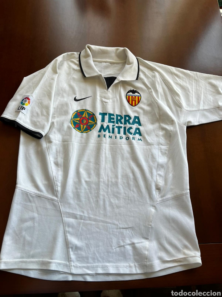 camiseta firmada plantilla. fútbol valencia cf - Compra venta en  todocoleccion