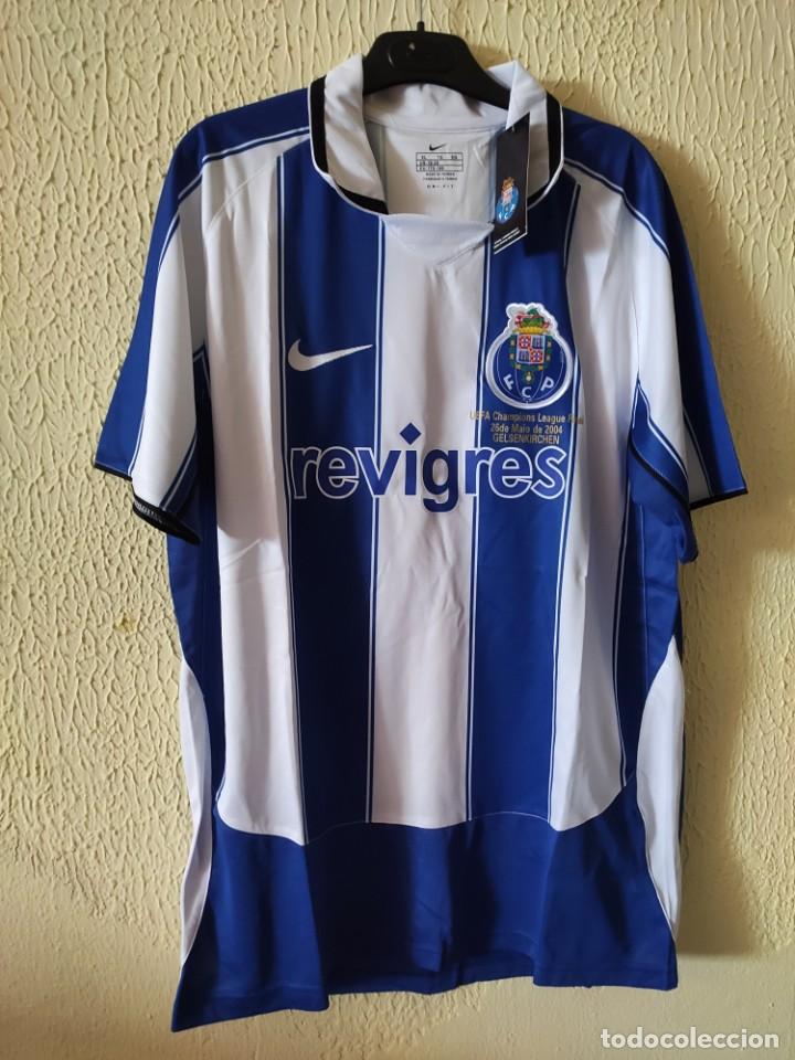 Sports collectibles: Leer anuncio | Camiseta de futbol football | Talla XL ce&ntilde;ida | FC Porto - Oporto - final Champions